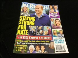 In Touch Magazine Feb 12,  2024 William Staying Strong for Kate! Katy &amp; Orlando - £7.02 GBP