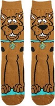 Men&#39;s Scooby Doo Dog Animal Character Crew Socks Brown - $254.70 MXN