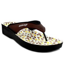 Aerosoft Flip Flops Sandals Spring Brown Soft Aerothotic  Comfort Heel A... - $38.99