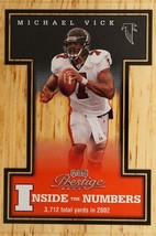 2003 Playoff Prestige Inside the Numbers 1062/2002 Michael Vick #IN-8 Football - £3.81 GBP