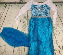 Girls Ice Princess Dress Costume Birthday Halloween Christmas 3t 4t - £15.87 GBP