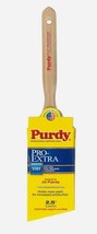 Purdy PRO-EXTRA Glide 2.5&quot; W ANGLE Paint Brush Stiff Nylon Polyester 144... - £29.10 GBP