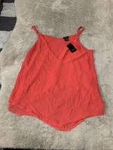 New Torrid Womens Pink Tank Top Shirt Size 00 Camisole NWT  - £15.39 GBP