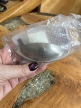 Style Selections Satin Nickel Drawer/Cup Pull  #0227349 - $4.95