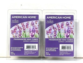 2 Packs American Home By Yankee Candle 2.6 Oz Lovely Lavender 6 Count Wa... - £10.99 GBP