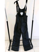CHALET Ski/Snow BIB Vintage OVERALLS Black Size 10 Unisex Youth Size Nylon - €14,43 EUR