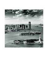 Frameless Free Floating Tempered Glass Art by EAD Art Coop - New York Sk... - $242.25