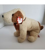 TY Beanie Buddy &quot;Rufus&quot;, the Hound Dog - Brand New w Tags Cream Tan Brow... - £23.22 GBP