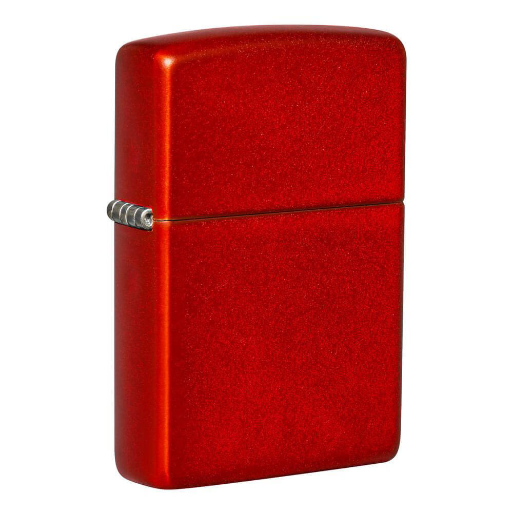 Zippo Metallic Matte Lighter (Red) - $49.80