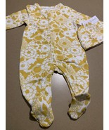 NEW Ever &amp; Ever Baby Infant Girl Footed Sleeper  &amp; Cap 2 Pc Set 3M 3Months - $20.32 CAD