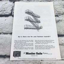 Vtg 1951 Print Ad Mosler Safe Company advertising Art - £7.90 GBP