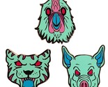 Hotline Miami Midnight Marauders TONY AUBREY RICHARD Jacket Mask Pin Set... - £47.40 GBP