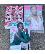Lupita Nyong&#39;o 3 Magazines New York Feb 2014, InStyle Apr 2016, Glamour ... - £16.69 GBP