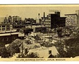 Sky Line Business District Joplin Missouri Postcard 1930&#39;s - $14.83