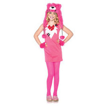 Enchanted Costumes Pink Sweetheart Bear Girls Halloween Costume Size Medium 7-10 - £22.85 GBP