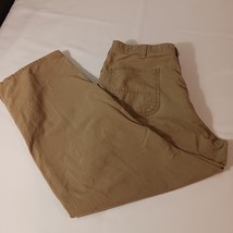 Carhartt B151-DKH Men&#39;s Cotton Brown Pants Cargo Carpenter Jeans Size 40×30 - €21,17 EUR