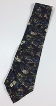 Barrington Men&#39;s 100% Imported Silk Necktie Tie Abstract Multicolor Made... - £7.64 GBP