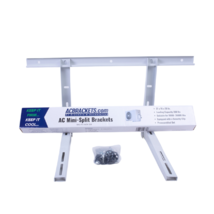 Mini Split Wall Mount Bracket Stainless Steel 300 lbs 9000-36000 BTU Sup... - $45.14