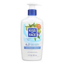 Kiss My Face Moisture Shave Fragrance Free - 11 Fl Oz - $5.99