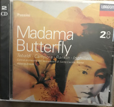 Puccini Madama Butterfly Tebaldi Campora Rankin Inghilleri 2-disc NEW CD Set - £4.99 GBP