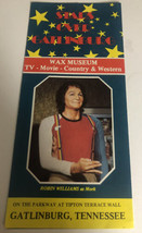 Vintage Stars Over Gatlinburg Wax Museum Brochure Robin Williams As Mork... - $22.76