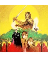 1996 Star Wars Art Print Dave Dorman YJK Darkest Knight Lowbacca Zekk DW... - £23.72 GBP