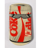 DIET COKE COCA-COLA CAN WITH SUNGLASSES THEMED LAPEL PIN BUTTON PROMO VI... - $31.53 CAD