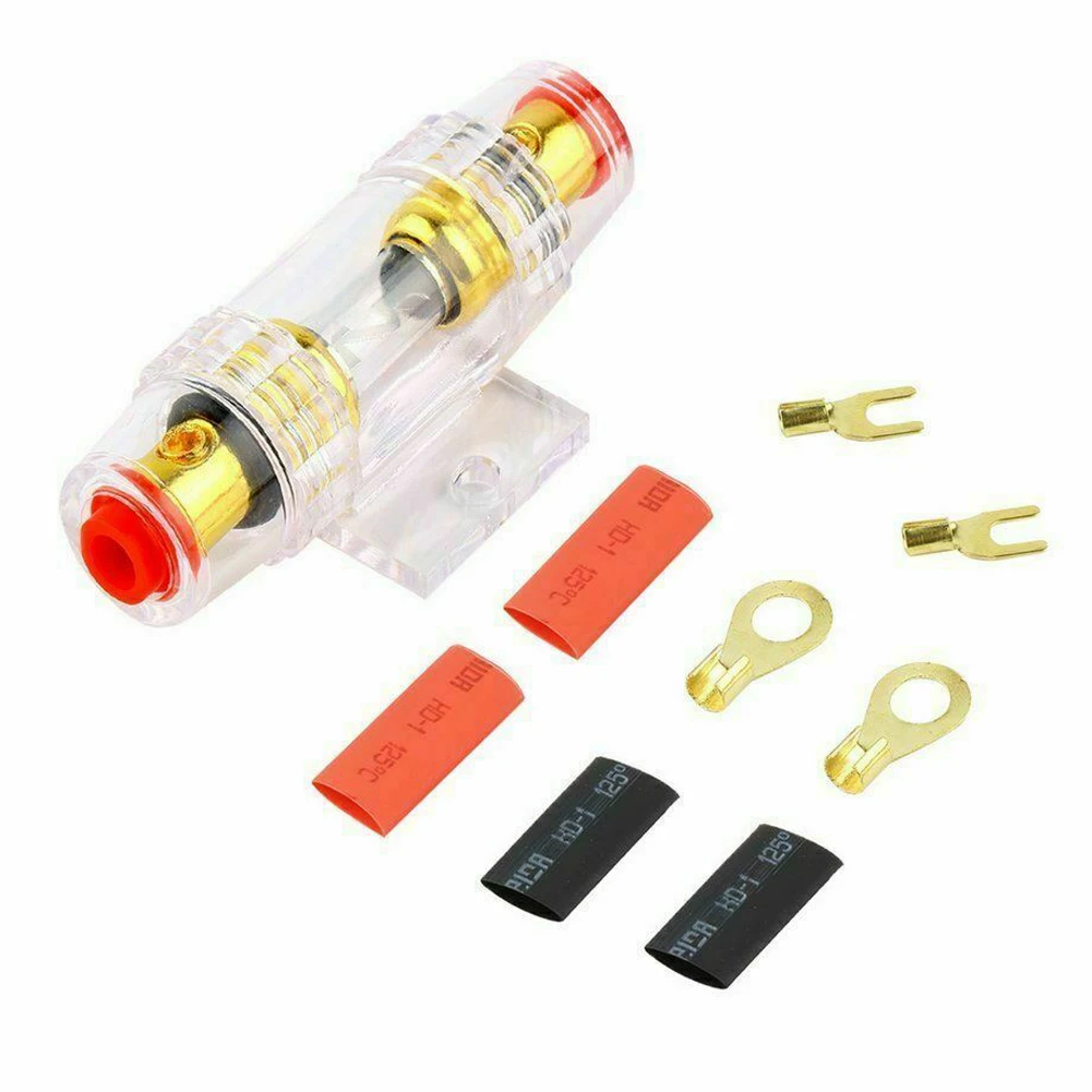 1500w Car Power Amplifier Wiring Kit Audio Subwoofer AMP RCA Power Cable Fuse - £20.91 GBP