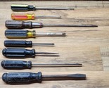 Vintage Stanley Screwdrivers Varied Sizes - All USA Made - Lot Of 8 - SH... - £15.76 GBP
