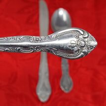 3 Pcs Northland Oneida Malmaison Stainless Flatware 2 Spoons 1 Butter Knife - $157.90 MXN