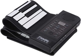 The Portable 61-Key Roll-Up Piano Is Made Of Soft Silicone And, And Programming. - £51.37 GBP