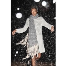 Anthropologie Sleeping On Snow Eyelash Turtleneck Alpaca Blend Sweater Dress XS - £39.96 GBP