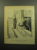 1960 Cartoon by Syd Hoff - Max, a two-hundred-and-fifty-thousand-dollar ... - £11.98 GBP