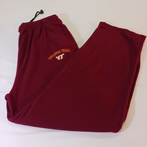 Seven Apparel Loungewear VIRGINIA TECH Men's Red Pajama Pants Size 2XL image 2