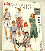 Vintage Sewing Pattern McCall&#39;s #5205 Top Skirt Pants - £3.87 GBP