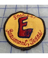 Vintage Boy Scout Patch Explorer Post 221 Beaumont Texas 1970s BSA Patch - $19.13