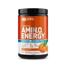 Optimum Nutrition Amino Energy Powder Plus Hydration, with BCAA, Electro... - $25.79 CAD