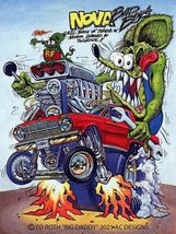 Nova Bad Boys Rat Fink Metal Sign - $39.95
