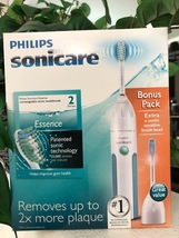 Philips Sonicare Essence Sonic Toothbrush, Extra Brush Head, Model HX5610/09 - $95.00