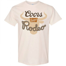 Coors Banquet Rodeo Lasso Cream Colorway T-Shirt Beige - £25.79 GBP+