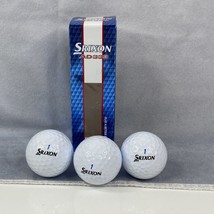 NEW 1 Sleeve of 3 SRIXON AD333 Aerodynamic Soft 2-Piece Golf Balls - £11.84 GBP