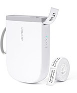 White, Rechargeable Niimbot Label Maker With Tape D11 0.5 Inch Bluetooth... - $65.75 CAD