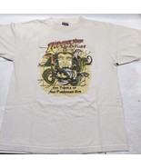 Indiana jones Adventure Temple of The forbidden Eye Tee Kids L 90s Vintage - £59.12 GBP