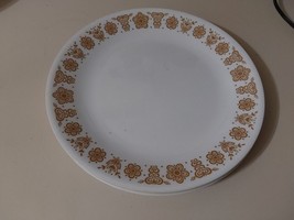 Corelle Gold Butterfly 10.25&quot; Dinner Plates Set 4 - $14.11