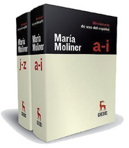 Diccionario De Uso Del Español Hardcover Spanish Dictionary Maria Moliner New - £316.26 GBP