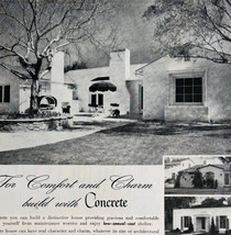 1949 Portland Cement Company Advertisement Landscape Home Furnishing DWQQ17 - $562.94 MXN