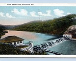 Loch River Dam Baltimore Maryland MD 1920 WB Postcard N1 - £2.13 GBP