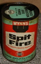 Vintage Wynn’s Spit Fire Gasoline Supplement Display Can - £25.66 GBP