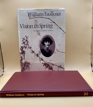 William FAULKNER / Vision in Spring 1st Edition 1984 HC W/ DJ - £16.64 GBP