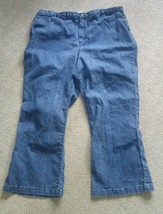 Womens Alfred Dunner 22W Ramie &amp; Cotton Jeans Pants 27&quot; Inseam - $19.99